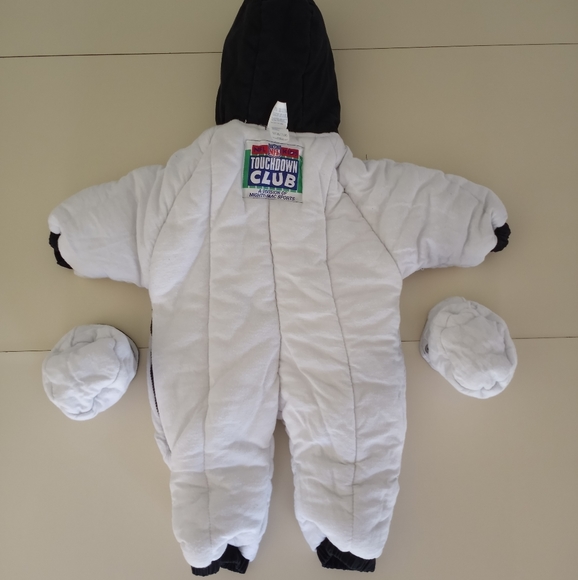 Pittsburgh Steelers Infant Baby Snowsuit Bodysuit Size 6/9 Months - Picture 4 of 16